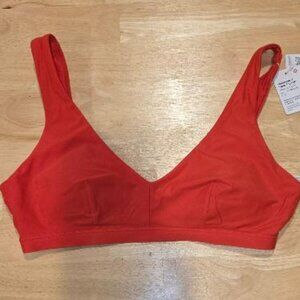 NWT - Lululemon Waterslide V Swim Top C/D Large